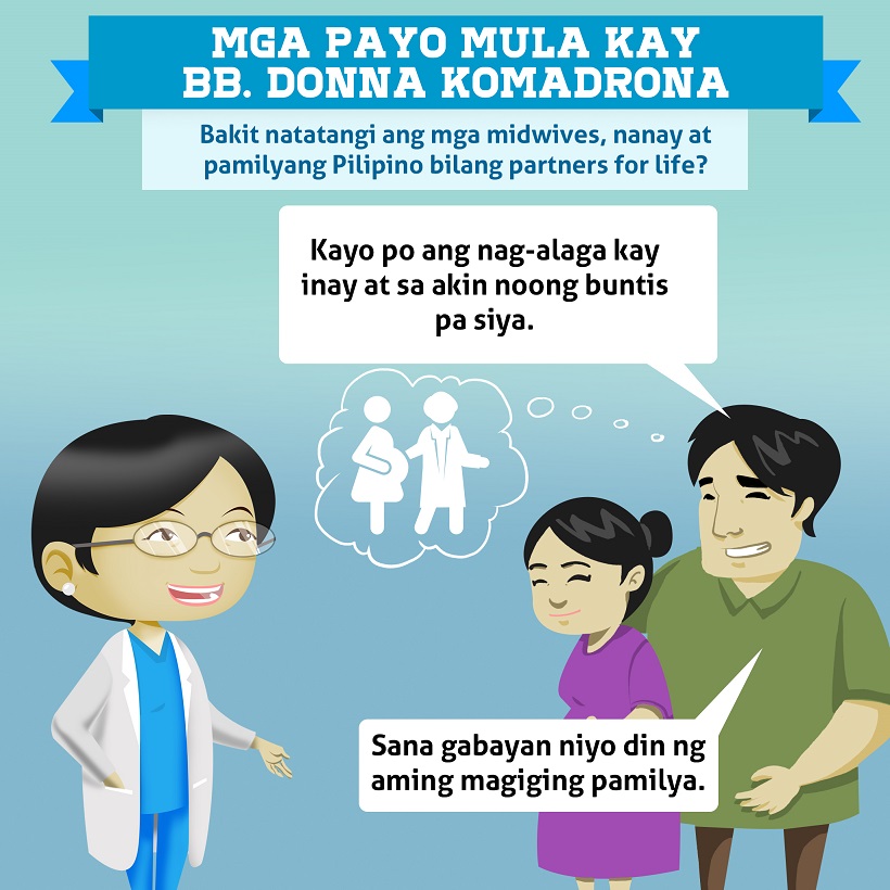 Bakit natatangi ang mga midwives, nanay at pamilyang Pilipino bilang partners for life?
